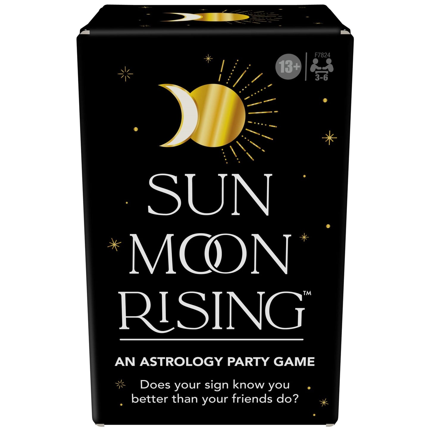 Hasbro Gaming Sun Moon Rising Game  Astrology-Themed Party Card Game for mature-themeds and Teens  mature-themed Card Game for 3-6 Players  Ages 13 and Up