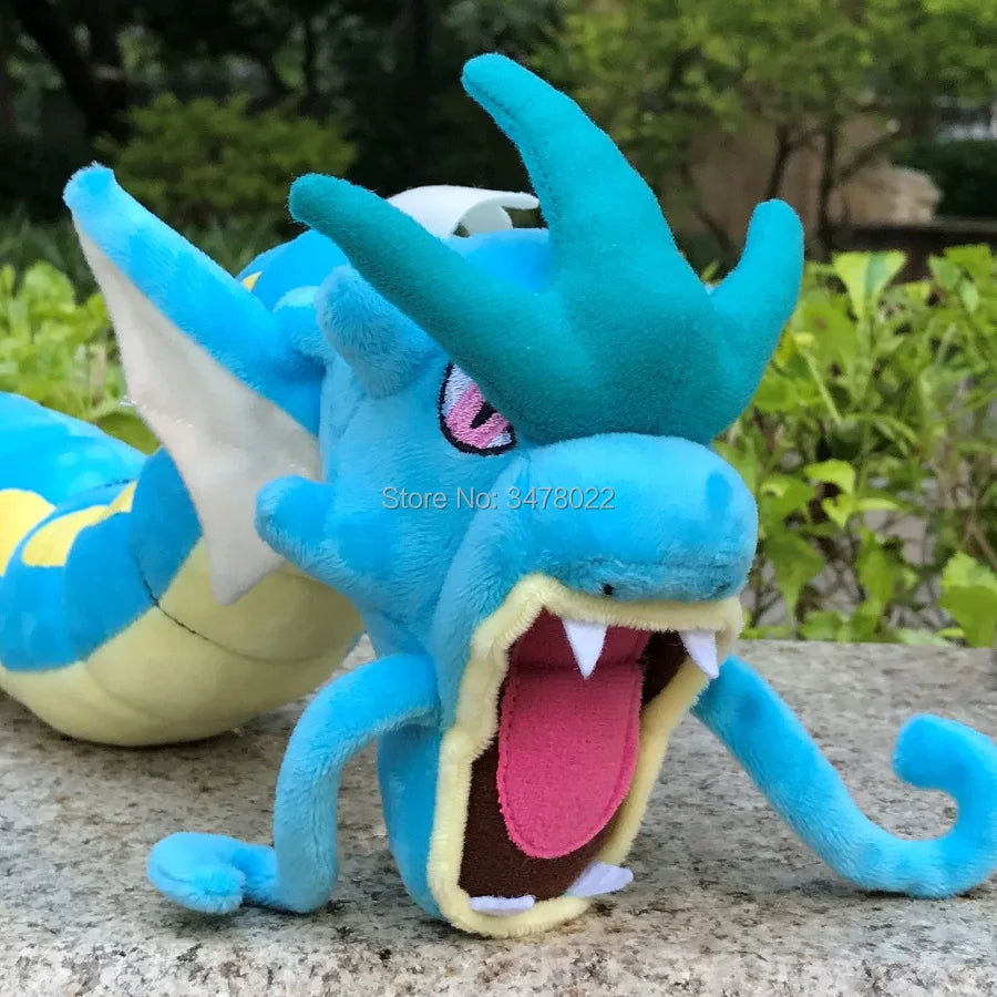 Pokemon Plush Toy Gyarados 23" Red Shiny & Blue Dragon Cartoon Stuffed Animal Doll