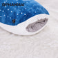 1pc 56cm cartoon simulation blue shark plush toy stuffed soft creative animal whale dolls cushion for children birthday gif