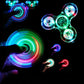 Clearance_Luminous LED Light Fidget Spinner Hand Top Spinners Glow in Dark Light EDC Fidget Spinner Finger Stress Relief Toys_Co