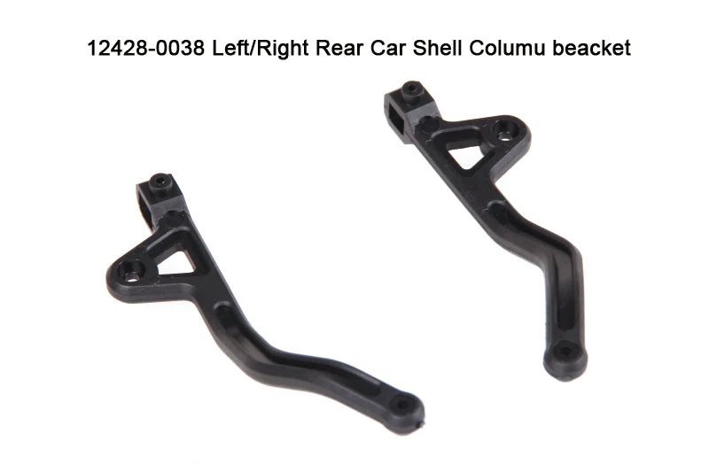 Original Wltoys 12428 12423 RC Car Spare Parts rear axle/arm/wavefront box/gear/connecting /Suspension. 12428 Parts 0001-0048