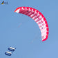 Outdoor Fun Sports Power Dual Line Stunt Parafoil Parachute Rainbow Sports Beach Kite For Beginner