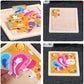 4PCS/lot 3D Wooden Jigsaw Puzzles for Children Kids Toys Cartoon Animal/Traffic Puzzles Baby Educational Puzles Wholesale GYH
