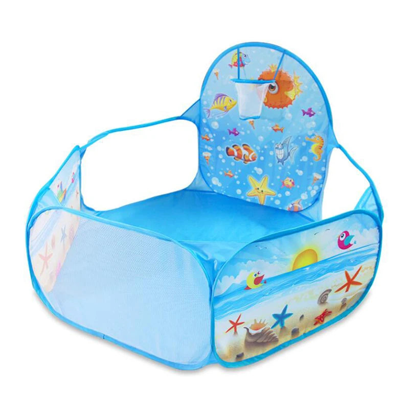 Toys Tunnel Tent Ocean Series Cartoon Game Big Space Ball Pits Portable Pool Foldable Children Outdoor Sports Educational Toys
