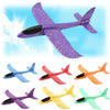 48cm Large EVA Foam Aircraft Toy Hand Throw Flight Glider Aircraft Airplane DIY Model Toy Throwing Roundabout Airplane Kid Gifts