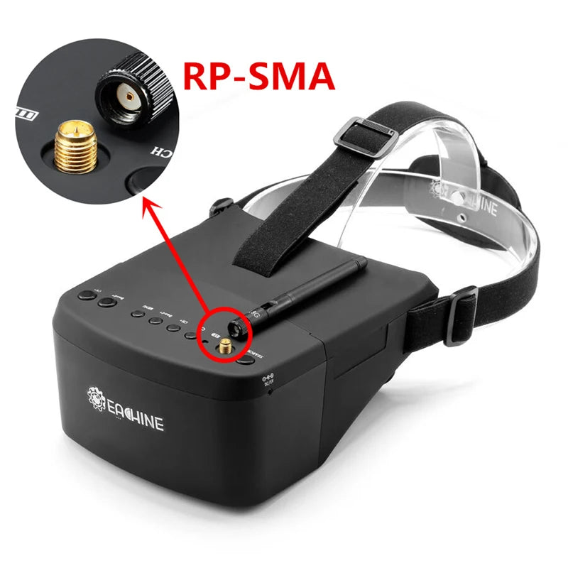 Eachine EV800 5 Inches 800x480 FPV Video Goggles 5.8G 40CH Raceband Auto-Searching Build In Battery