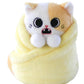 Purritos Pork Bun Plush Kitten In Blanket  7 Inches