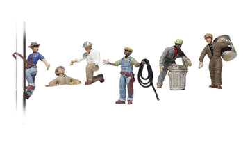 City Workers - Ho Scale  8 Piece