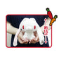 All Purpose Bunny Palm-Sized Sitting Plush (White)