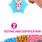 Handmade Magic Water Fuse Beads Creative Beads DIY Art Crafts Toys Magic Water Sticky Beads Sensory Toys Set with Accessories
