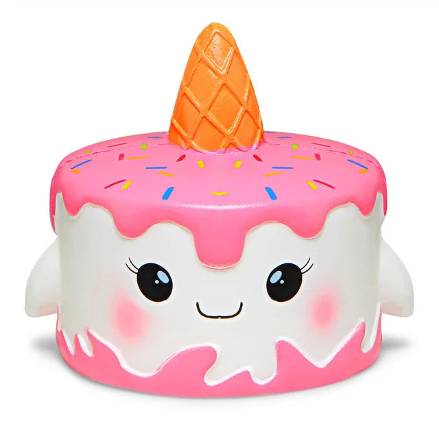 Jumbo Squishy Kawaii Unicorn Horse Cake Deer Animal Panda Squishies Slow Rising Stress Relief Squeeze Toys for Kids
