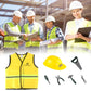 Funny Construction Worker Costume Kit Kids Boys Children Role Play Toy Set Career Costumes Heavy Worker Cosplay