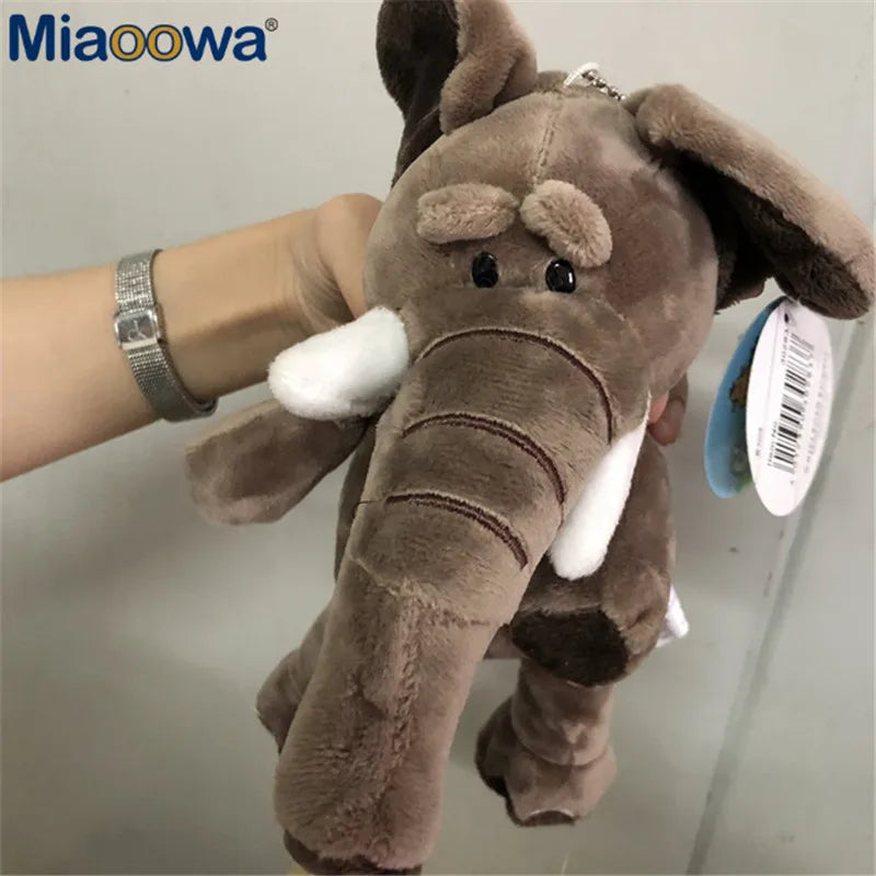 25cm Cute Jungle Animal Plush Toys Stuffed Lion Elephant Giraffe Monkey Plush Doll Toys for Kids Baby Children Birthday Gift