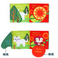 Hot Sale 0-36Month Baby Early Learning Educate Toy Tail Cloth Book Parent-child Interactive Sound Paper Puzzle Cloth Book Rattle