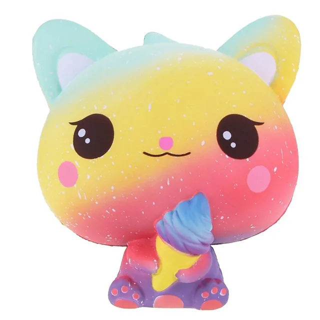 Jumbo Squishy Kawaii Unicorn Horse Cake Deer Animal Panda Squishies Slow Rising Stress Relief Squeeze Toys for Kids