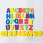 Bathtub Bathroom Education Learning Toys Foam Letters Alphanumeric Total Bubble Stickers Children's Puzzle DIY Toy Set 36Pcs New