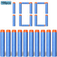 7.2cm 100pcs For Nerf Soft Bullets Darts Round Head Refill Sponge Darts Kids Children Toy Gun Bullets For NERF N-Strike Blasters