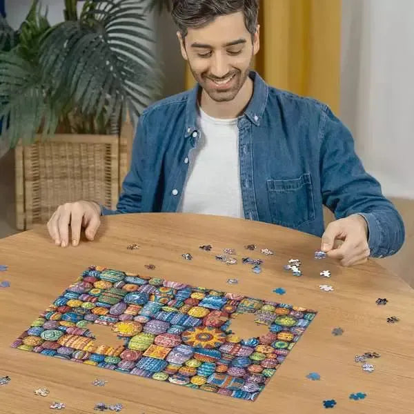 Happy Beads 500 Piece Jigsaw Puzzle Ravensburger