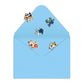 Happy Hanukcats Greeting Card 60 Piece Jigsaw Puzzle Galison