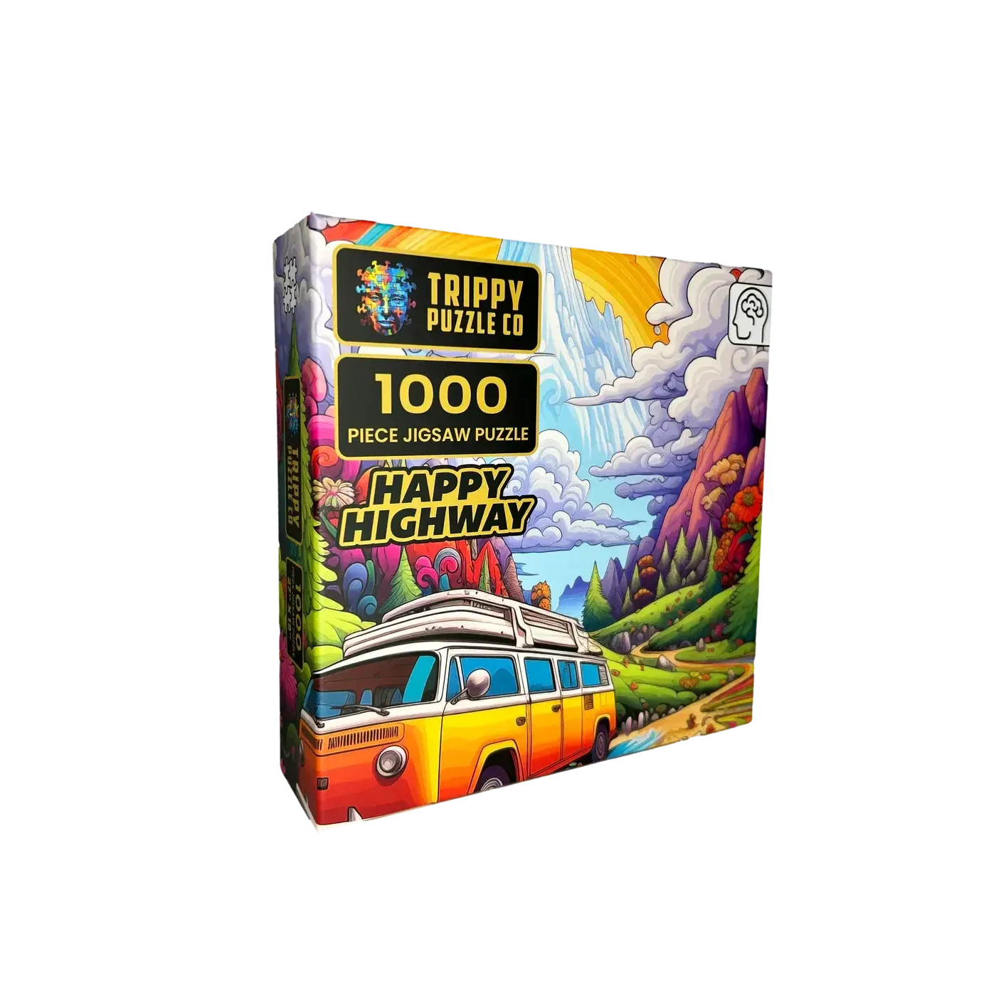 Happy Highway 1000 Piece Jigsaw Puzzle Trippy