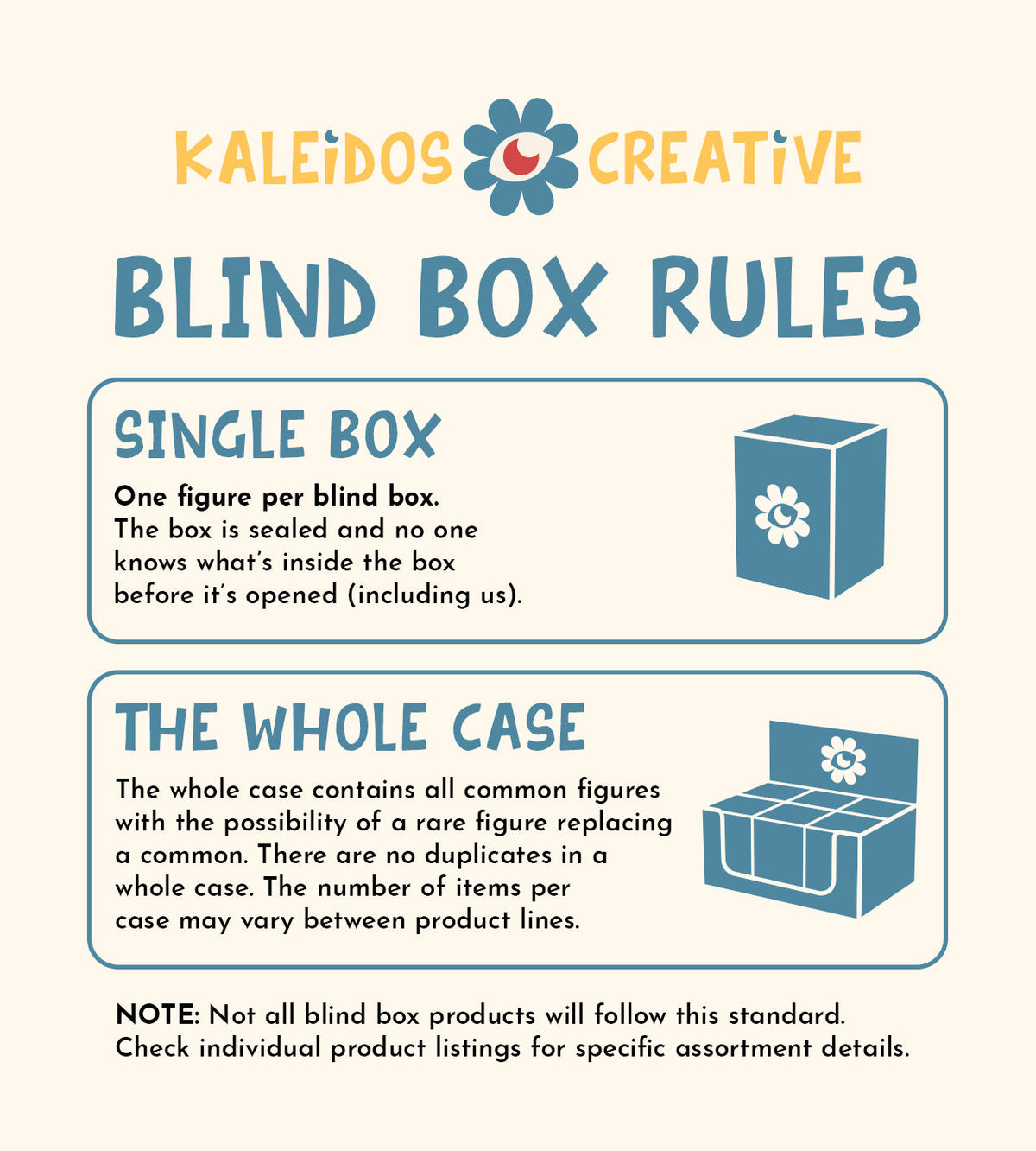 Kaleidos Creative: Hard Stare Pierre Blind Box