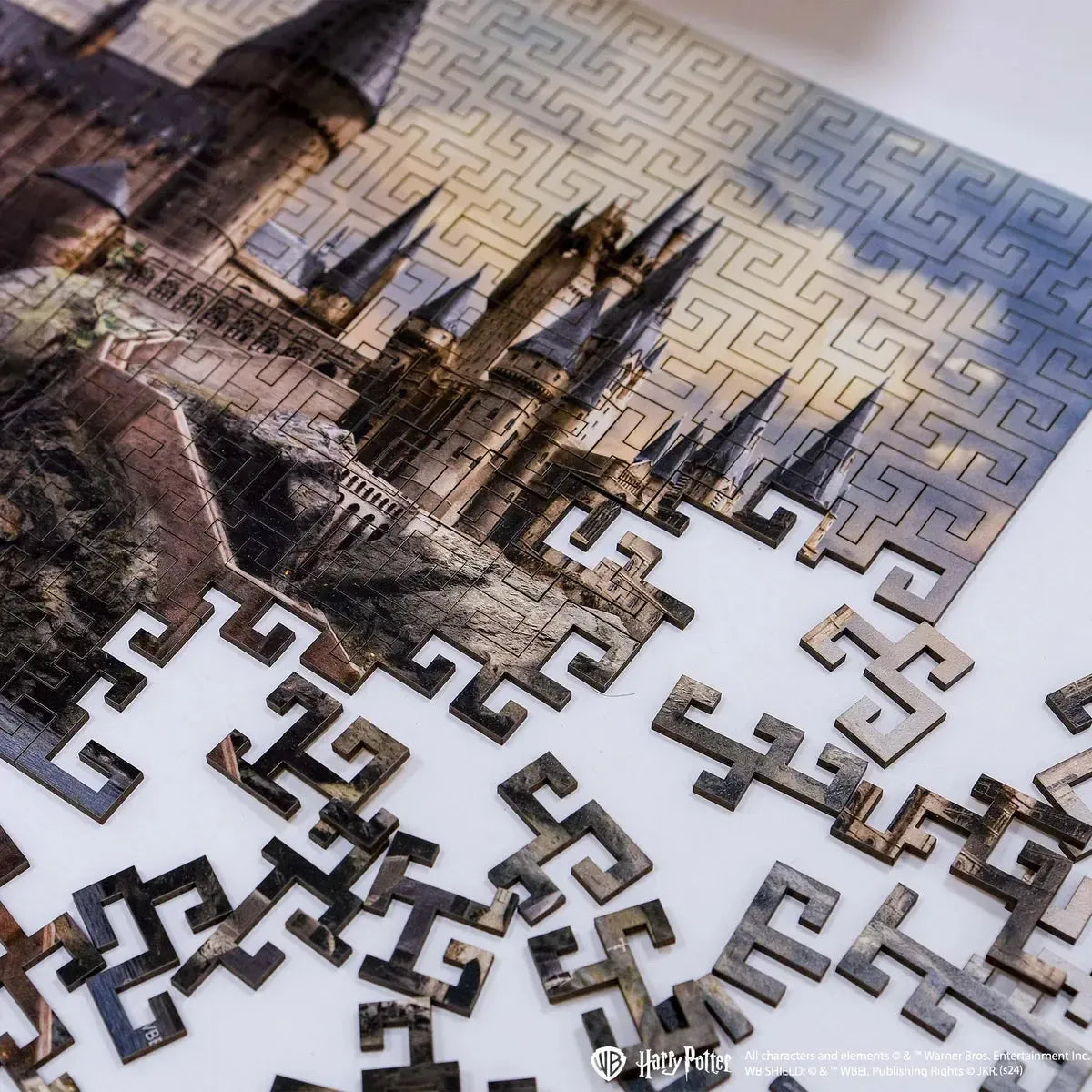 Harry Potter Hogwarts Castle Wooden Jigsaw "Maze" Puzzle Woods Story