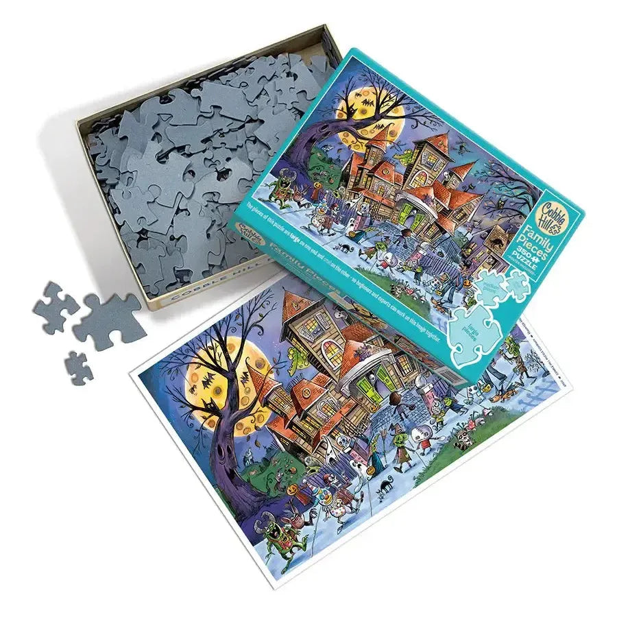 Haunted House 350 Piece Family Jigsaw Puzzle Cobble Hill