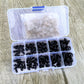 100pcs 8/10/12/14mm Plastic Safety Eyes For Toys Diy Mix Size Crochet Animal Eye For Doll Toys Amigurumi Accessories