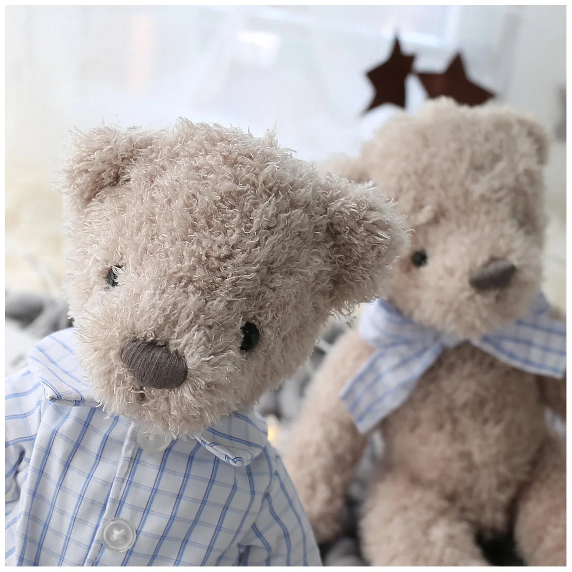 12" Teddy Bear Plush Toy Brown,Baby 1st Gift Soft Stuffed Animal Toys