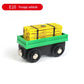Children Toys Wooden Magnetic Train Car Locomotive Model Car Toy Brand Tracks Railway Locomotives Toys for Child Birthday Gift