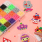 Handmade Magic Water Fuse Beads Creative Beads DIY Art Crafts Toys Magic Water Sticky Beads Sensory Toys Set with Accessories