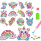 12 Create Big Gem Diamond Painting Sticker Kit Art Craft Girls Boys Unicorn Animal Sealife Magical Mosaic Dot Sticky Toys Gifts