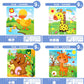 Hot Sale 12/9 PCS Puzzles Wooden Kids Baby Wood Cartoon Vehicle Animals Learning Educational Toys for Children Gift