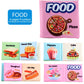 Baby Cloth Books Enlightenment Early Educational Toys Kids Fruits Animal Numbers Food Cognitive Book for Toddlers 12-72 Month