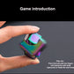 Square Decompression Spinning Top Dice Cube Anti-Anxiety Fingertip Toys Hand Fidget Spinner Vent Toys Flipo Flip For Children