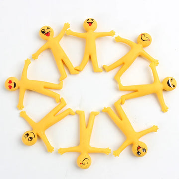 8/20pcs Funny Little Man Squishy Fidget Toys Antistress Adult Children Rising Stress Relief Squeeze Toys Kids Charisma Gift Toys