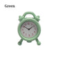1Pc 1:12 Scale Alarm Clock Doll Kitchen Living Room Miniature Dollhouse Mini Home Decoration Toy Metal Candy Color Doll Clocks