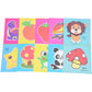 96 Pcs Children Cartoon DIY Colorful Paper Cutting Folding Toys Kids Craft Animal Handcraft Paper Art Learning Educational Toys