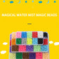 Handmade Magic Water Fuse Beads Creative Beads DIY Art Crafts Toys Magic Water Sticky Beads Sensory Toys Set with Accessories