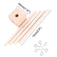 1Set Baby Mobile Hanger Baby Wooden Mobile Crib Hanger Frame Mobile DIY Crafts Frame Mobile Holder Newborn Gifts Children'S Good