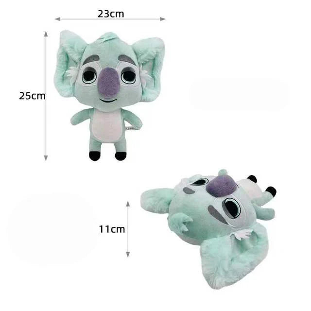 New Back to the Outback Plush Toy Movie Frank Maddie Soft Cartoon Stuffed Koala Lizard Doll Christmas Gift
