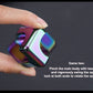 Square Decompression Spinning Top Dice Cube Anti-Anxiety Fingertip Toys Hand Fidget Spinner Vent Toys Flipo Flip For Children