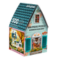 Henhouse Hideaway 500 Piece Jigsaw Puzzle in Shaped Box Springbok