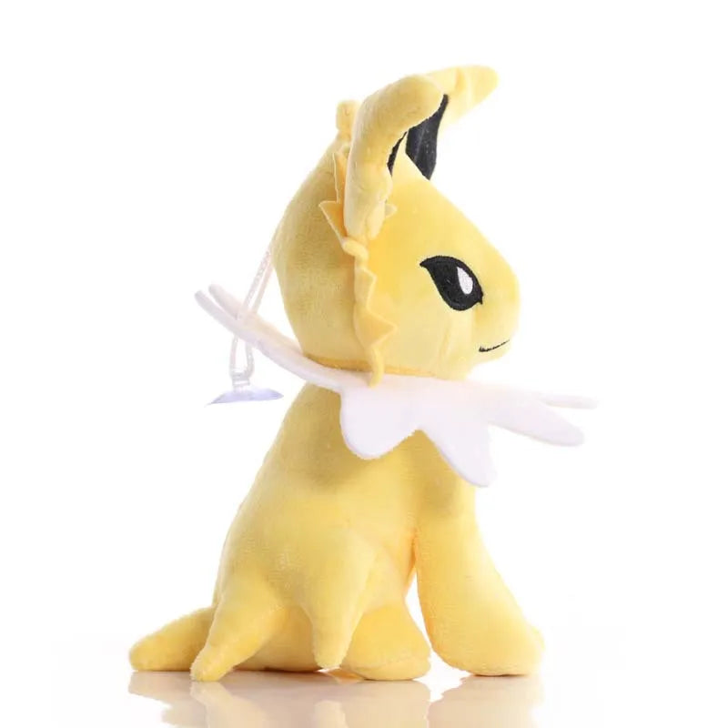 22cm Anime Pokemon Jolteon Plush Toys Jolteon Plush Pendant Soft Stuffed Animals Peluches Toys Doll Gifts for Kids Children