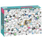 Hippos Go Berserk! By Sandra Boynton 1000 Piece Jigsaw Puzzle S&S