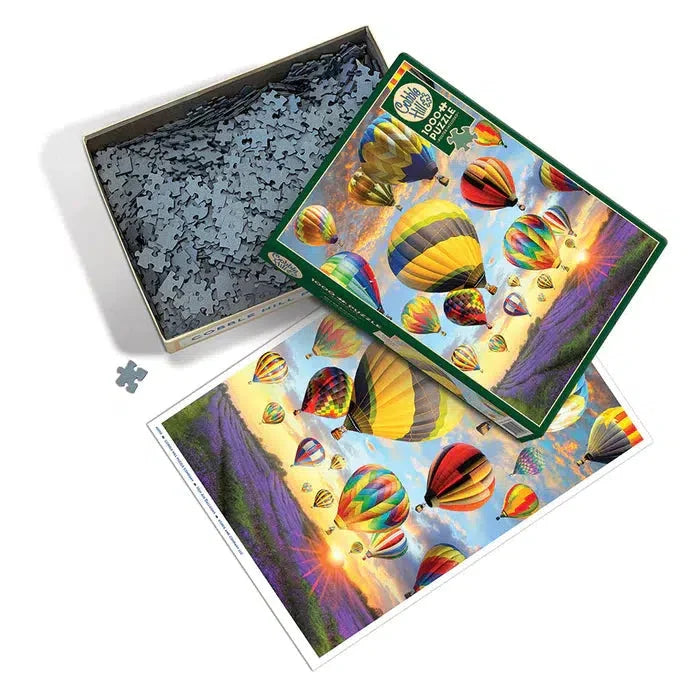 Hot Air Balloons 1000 Piece Jigsaw Puzzle Cobble Hill