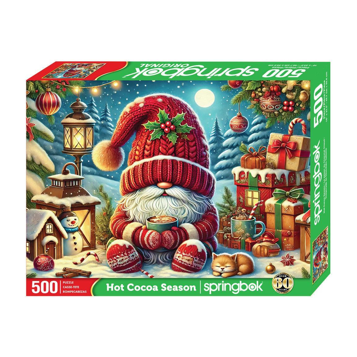 Hot Cocoa Season 500 Piece Jigsaw Puzzle Springbok