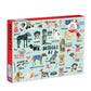Hot Dogs A-Z 1000 Piece Jigsaw Puzzle Mudpuppy