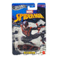 Hot Wheels Silver Series Spider-Man Complete Set of 5 (2026) - Limited Edition Collectible Diecast Cars