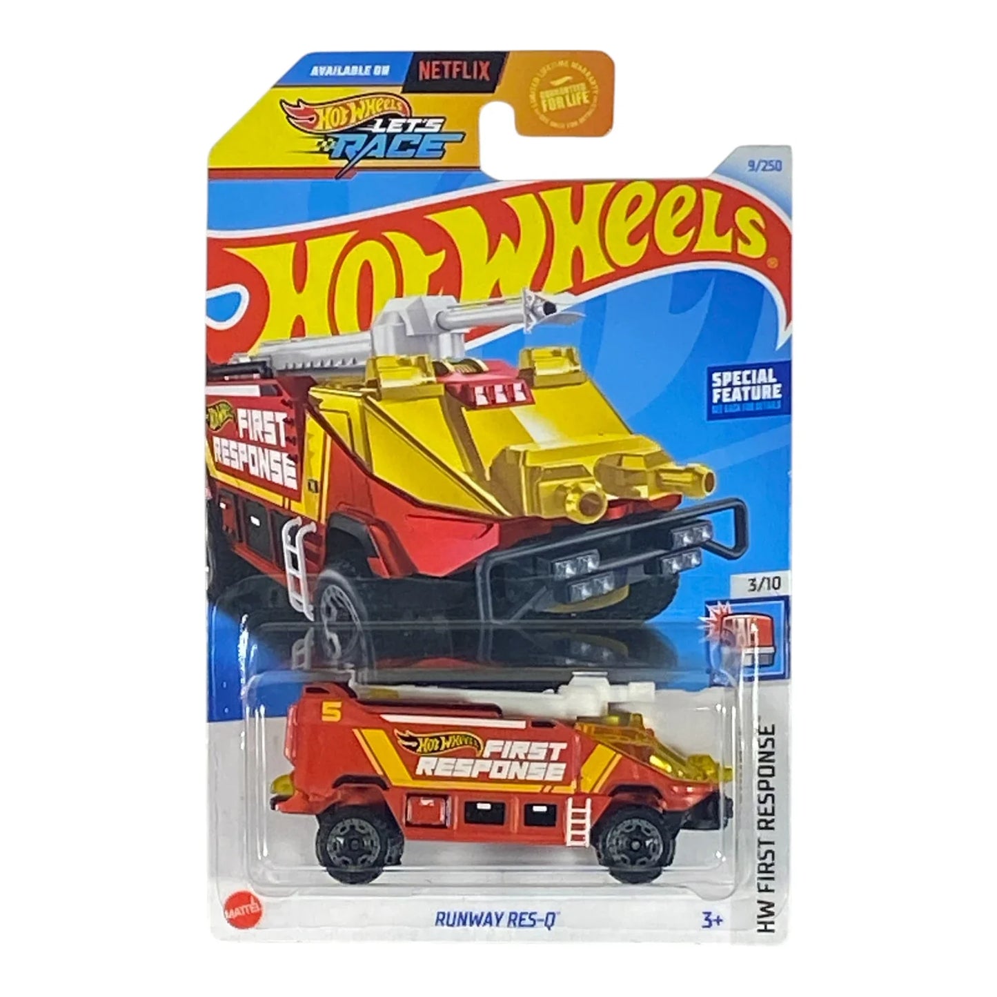 Hot Wheels Runway Res-Q - First Response Series 3/10